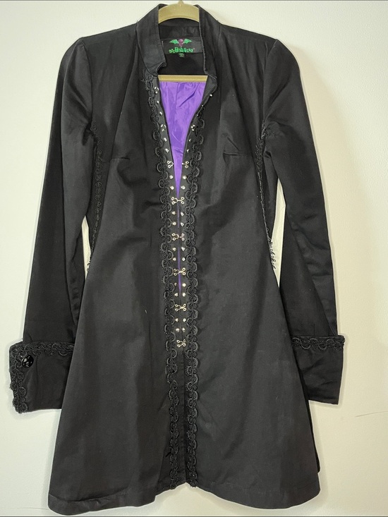 Tripp nyc Jackets & Blazers - Vintage Tripp NYC gothic vampire coat grunge emo Halloween pirate feminine